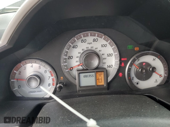 2012 Honda Pilot EX-L with VIN 5FNYF4H54CB020718, listed as a Copart auction lot 56479085 with 188,355 mi miles and Salvage title. Bid and sale history available at DreamBid. Image 9.