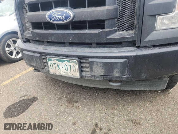2017 Ford F-150 XL with VIN 1FTEX1E82HKD27618, listed as a IAAI auction lot 42796140 with 124,457 mi miles and . Bid and sale history available at DreamBid. Image 2.