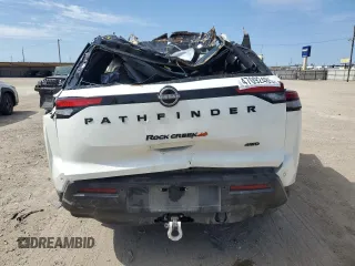 2023 Nissan Pathfinder Rock Creek with VIN 5N1DR3BD4PC263895, listed as a Copart auction lot 47092485 with Not provided miles and Non repairable. Bid and sale history available at DreamBid. Image 6.