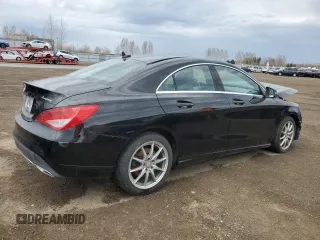 2017 Mercedes-Benz CLA 250 with VIN WDDSJ4GB9HN441005, listed as a Copart auction lot 54726455 with 90,306 mi miles and Salvage Title. Bid and sale history available at DreamBid. Image 3.