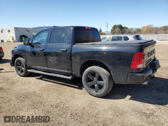 2021 Ram 1500 Tradesman z VIN 3C6RR7KT4MG693581, wystawiony jako Copart lot #53489595 z przebiegiem 96 693 mil mil oraz Szkoda całkowita • Salvage title. Historia ofert i sprzedaży dostępna na DreamBid. Obrazek 2.
