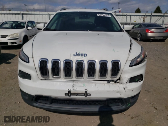 2017 Jeep Cherokee Latitude with VIN 1C4PJMCB9HW566344, listed as a Copart auction lot 50791825 with 148,875 mi miles and Salvage Title. Bid and sale history available at carsss.com. Image 5.