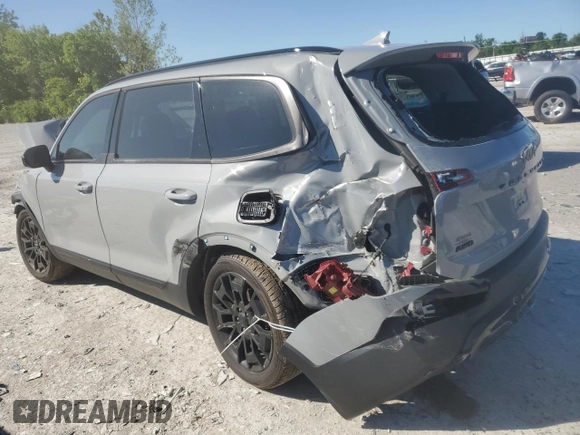 2022 Kia Telluride SX with VIN 5XYP5DHC7NG276764, listed as a Copart auction lot 57218795 with 54,941 mi miles and Salvage title. Bid and sale history available at DreamBid. Image 2.