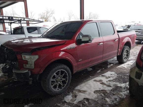 2015 Ford F-150 XLT with VIN 1FTEW1EG3FFB69693, listed as a IAAI auction lot 41741277 with 103,326 mi miles and . Bid and sale history available at DreamBid. Image 2.