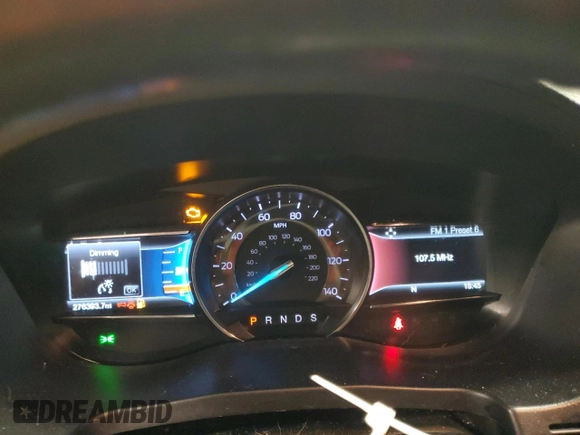 2017 Ford Explorer Sport with VIN 1FM5K8GT9HGD15327, listed as a Copart auction lot 46400435 with 276,393 mi miles and Salvage Title. Bid and sale history available at DreamBid. Image 9.