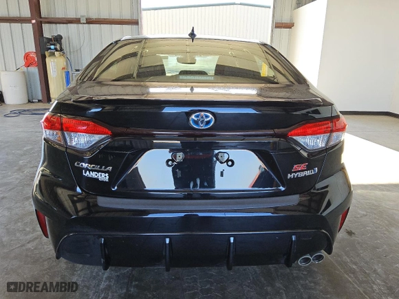 2024 Toyota Corolla Hybrid LE with VIN JTDBCMFE1RJ027919, listed as a Copart auction lot 42798385 with 42,740 mi miles and Clean Title. Bid and sale history available at carsss.com. Image 6.