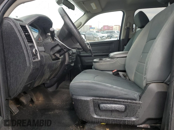2017 Ram 1500 Express with VIN 1C6RR7KG4HS673333, listed as a Copart auction lot 50534295 with 106,666 mi miles and Salvage title. Bid and sale history available at DreamBid. Image 7.