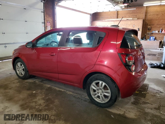 2016 Chevrolet Sonic LT with VIN 1G1JC6SG9G4163170, listed as a Copart auction lot 54338835 with 151,500 mi miles and Clean Title. Bid and sale history available at carsss.com. Image 2.