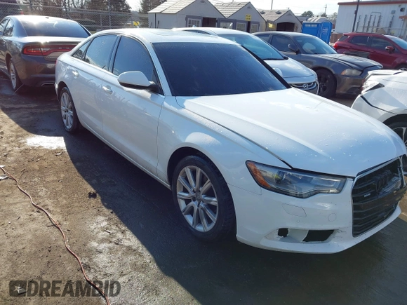 2015 Audi A6 2.0T Premium Plus with VIN WAUGFAFC6FN012134, listed as a IAAI auction lot 41363086 with 103,339 mi miles. Bid and sale history available at carsss.com. Image 1.