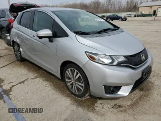 2015 Honda Fit EX-L with VIN 3HGGK5H86FM701195, listed as a Copart auction lot 50150885 with 0 mi miles and Salvage Title. Bid and sale history available at carsss.com. Image 4.