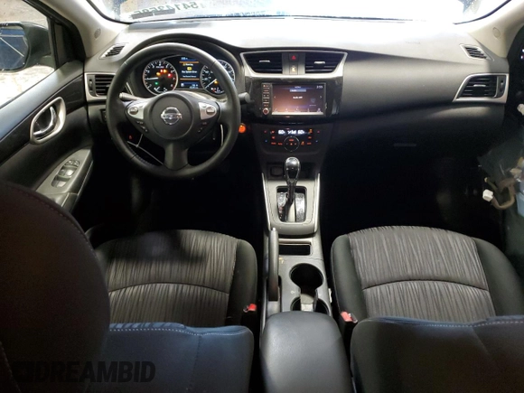 2019 Nissan Sentra S with VIN 3N1AB7AP8KY398394, listed as a Copart auction lot 54143585 with 43,347 mi miles and Salvage title. Bid and sale history available at DreamBid. Image 8.