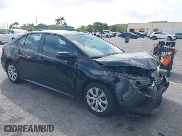 2022 Toyota Corolla LE with VIN 5YFEPMAE6NP348613, listed as a IAAI auction lot 41709618 with 64,406 mi miles and . Bid and sale history available at DreamBid. Image 1.