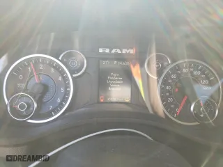 2020 Ram 1500 Big Horn with VIN 1C6RRFFG3LN345431, listed as a Copart auction lot 43179955 with 30,028 mi miles and Salvage Title. Bid and sale history available at carsss.com. Image 9.