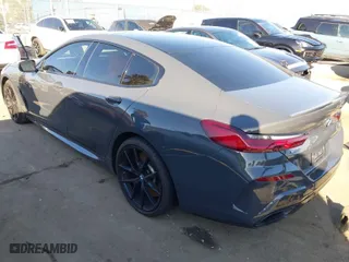 2022 BMW 8 Series M850i with VIN WBAGV8C04NCJ71251, listed as a IAAI auction lot 41657273 with 40,038 mi miles. Bid and sale history available at carsss.com. Image 3.