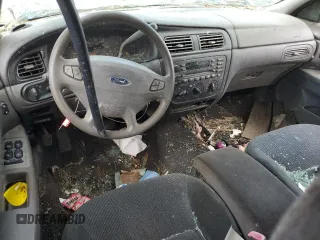 2002 Ford Taurus SES Standard with VIN 1FAFP55U02A115781, listed as a Copart auction lot 59007595 with 97,189 mi miles and Salvage title. Bid and sale history available at DreamBid. Image 8.