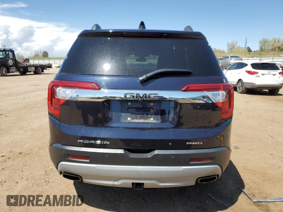 2021 GMC Acadia SLT с VIN 1GKKNULS6MZ206847, выставлен на аукционе Copart как лот 55249065 с пробегом 81 500 миль миль и Списание • Salvage title. История ставок и продаж доступна на DreamBid. Изображение 6.