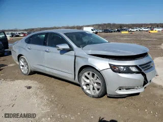 2020 Chevrolet Impala Premier with VIN 1G1105S35LU110315, listed as a Copart auction lot 46648685 with 90,775 mi miles and Salvage Title. Bid and sale history available at carsss.com. Image 4.