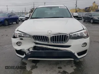 2017 BMW X3 xDrive28i with VIN 5UXWX9C56H0T09497, listed as a Copart auction lot 48904575 with 110,950 mi miles and Salvage Title. Bid and sale history available at DreamBid. Image 5.