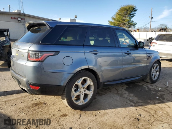 2018 Land Rover Range Rover Sport HSE with VIN SALWR2RV1JA189840, listed as a Copart auction lot 42439975 with 64,860 mi miles and Salvage title. Bid and sale history available at DreamBid. Image 3.