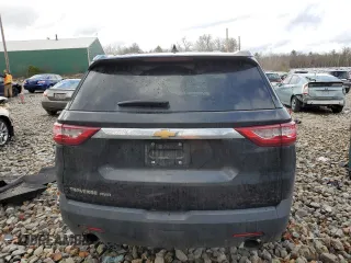 2019 Chevrolet Traverse LS with VIN 1GNEVFKW5KJ202560, listed as a Copart auction lot 81974464 with 106,597 mi miles and Salvage Title. Bid and sale history available at carsss.com. Image 6.