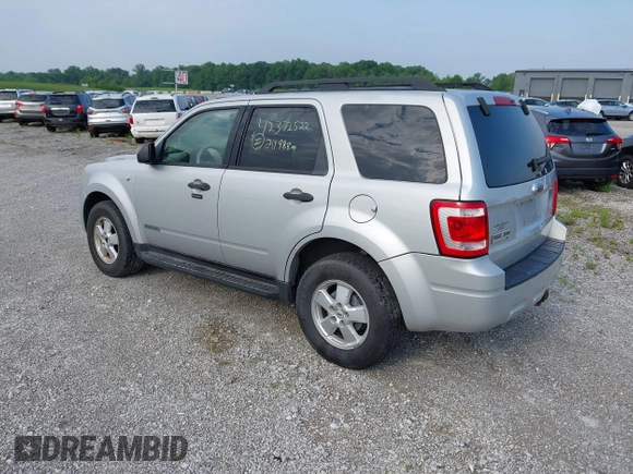 2008 Ford Escape XLT с VIN 1FMCU93128KC01646, выставлен на аукционе IAAI как лот 42372522 с пробегом 211 988 миль миль и . История ставок и продаж доступна на DreamBid. Изображение 3.
