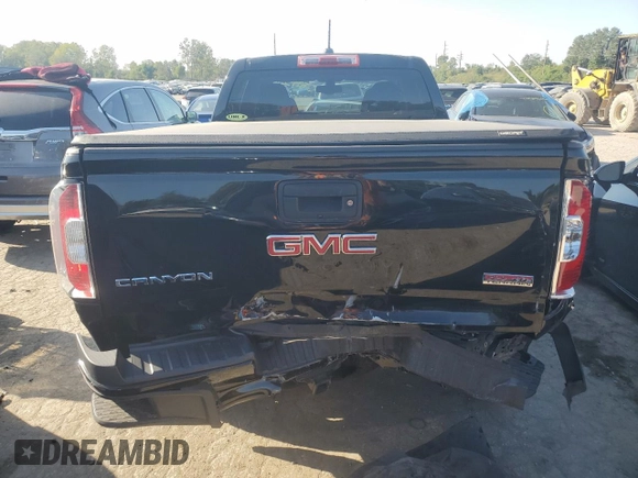 2015 GMC Canyon 4WD SLE with VIN 1GTG6BE37F1127911, listed as a Copart auction lot 68995134 with 117,375 mi miles and Salvage Title. Bid and sale history available at carsss.com. Image 6.