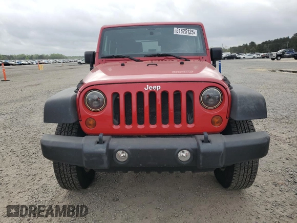 2011 Jeep Wrangler Sport with VIN 1J4AA2D10BL510568, listed as a Copart auction lot 51625125 with 108,193 mi miles and Clean Title. Bid and sale history available at carsss.com. Image 5.