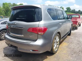 2013 Infiniti QX56 with VIN JN8AZ2NE4D9060623, listed as a IAAI auction lot 42231609 with 229,360 mi miles and . Bid and sale history available at DreamBid. Image 4.