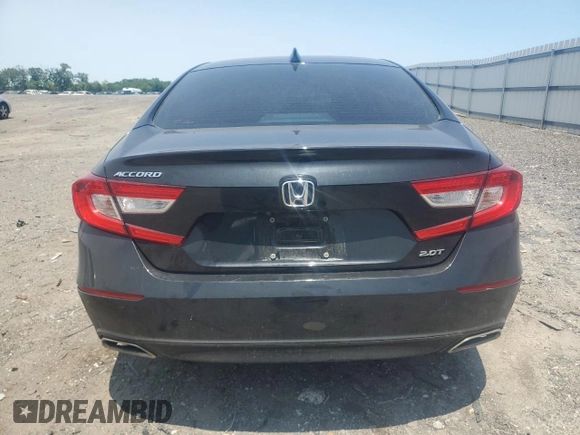 2020 Honda Accord EX-L with VIN 1HGCV2F51LA004779, listed as a Copart auction lot 59372935 with 61,884 mi miles and Salvage title. Bid and sale history available at DreamBid. Image 6.