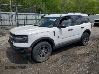 2024 Ford Bronco Sport Big Bend z VIN 3FMCR9B67RRE06794, wystawiony jako Copart lot #54655455 z przebiegiem 23 547 mil mil oraz Szkoda całkowita • Salvage title. Historia ofert i sprzedaży dostępna na DreamBid. Obrazek 1.