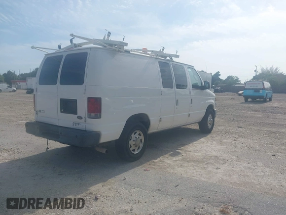 2012 Ford Econoline Cargo Commercial with VIN 1FTNE2EL2CDB10454, listed as a IAAI auction lot 41992574 with 210,118 mi miles and . Bid and sale history available at DreamBid. Image 4.