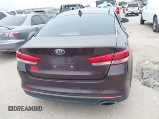2017 Kia Optima LX with VIN 5XXGT4L37HG164861, listed as a IAAI auction lot 41624517 with 173,356 mi miles. Bid and sale history available at carsss.com. Image 16.