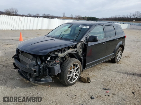 2019 Dodge Journey GT with VIN 3C4PDDEG4KT694925, listed as a Copart auction lot 49669185 with 118,355 mi miles and Salvage title. Bid and sale history available at DreamBid. Image 1.