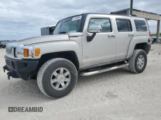 2006 Hummer H3 with VIN 5GTDN136368275485, listed as a Copart auction lot 81460594 with 222,693 mi miles and Clean Title. Bid and sale history available at carsss.com. Image 1.