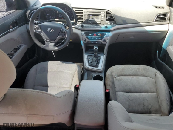 2017 Hyundai Elantra SE with VIN 5NPD74LF3HH151935, listed as a Copart auction lot 51852425 with 134,502 mi miles and Clean Title. Bid and sale history available at carsss.com. Image 8.