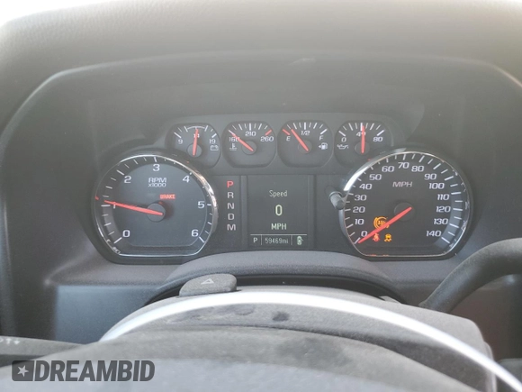 2014 Chevrolet Silverado 1500 Work Truck with VIN 1GCNCPEH9EZ397103, listed as a Copart auction lot 50642965 with 59,469 mi miles and Salvage Title. Bid and sale history available at DreamBid. Image 9.