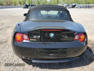 2003 BMW Z4 2.5i with VIN 4USBT33443LS46515, listed as a Copart auction lot 54763745 with Not provided miles and Salvage title. Bid and sale history available at DreamBid. Image 6.