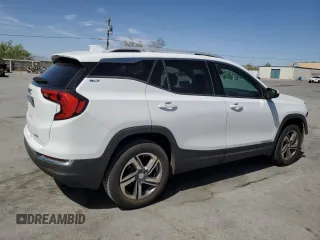 2021 GMC Terrain SLT z VIN 3GKALVEV1ML309180, wystawiony jako Copart lot #54563865 z przebiegiem 91 508 mil mil oraz Szkoda całkowita • Salvage title. Historia ofert i sprzedaży dostępna na DreamBid. Obrazek 3.