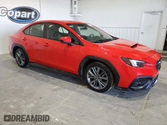 2022 Subaru WRX z VIN JF1VBAB67N8015407, wystawiony jako Copart lot #85027884 z przebiegiem 26 991 mil mil oraz Szkody całkowita. Historia ofert i sprzedaży dostępna na DreamBid. Obrazek 4.