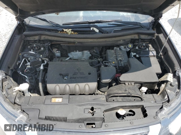 2020 Mitsubishi Outlander ES with VIN JA4AZ3A34LZ044324, listed as a Copart auction lot 58715165 with 89,424 mi miles and Salvage title. Bid and sale history available at DreamBid. Image 12.
