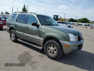 2002 Mercury Mountaineer Convenience with VIN 4M2ZU86W32ZJ21734, listed as a Copart auction lot 59169985 with 198,796 mi miles and Salvage title. Bid and sale history available at DreamBid. Image 4.