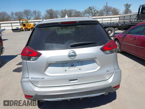 2019 Nissan Rogue SV with VIN KNMAT2MT3KP525172, listed as a IAAI auction lot 41765109 with 110,411 mi miles. Bid and sale history available at carsss.com. Image 16.