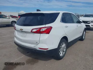 2019 Chevrolet Equinox LT z VIN 2GNAXKEVXK6256700, wystawiony jako IAAI lot #41655963 z przebiegiem 80 294 mil mil oraz . Historia ofert i sprzedaży dostępna na DreamBid. Obrazek 4.