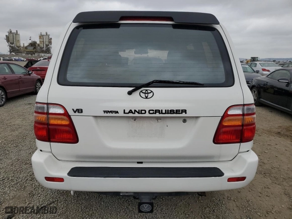 2000 Toyota Land Cruiser with VIN JT3HT05J9Y0087716, listed as a Copart auction lot 50288625 with NaN miles and Clean Title. Bid and sale history available at carsss.com. Image 6.