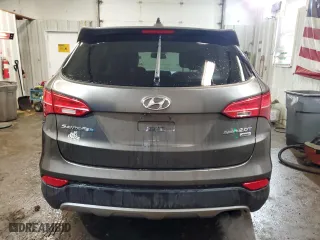 2013 Hyundai Santa Fe 2.0T Sport with VIN 5XYZWDLA7DG100887, listed as a Copart auction lot 50761015 with 153,182 mi miles and Salvage Title. Bid and sale history available at carsss.com. Image 6.