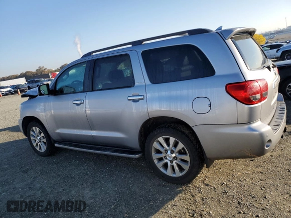 2012 Toyota Sequoia Ltd with VIN 5TDJW5G11CS068582, listed as a Copart auction lot 82334044 with 151,478 mi miles and Salvage Title. Bid and sale history available at carsss.com. Image 2.