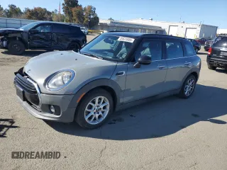 2017 MINI Clubman Cooper with VIN WMWLN5C57H2E31812, listed as a Copart auction lot 49624985 with 47,089 mi miles and Salvage Title. Bid and sale history available at DreamBid. Image 1.