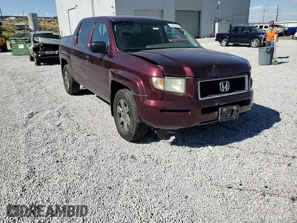 2007 Honda Ridgeline RTX with VIN 2HJYK16357H532933, listed as a Copart auction lot 73053444 with 0 mi miles and Salvage Title. Bid and sale history available at carsss.com. Image 10.