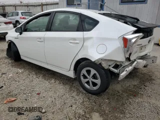 2014 Toyota Prius Four with VIN JTDKN3DU7E1841002, listed as a Copart auction lot 53757825 with Not provided miles and Salvage title. Bid and sale history available at DreamBid. Image 2.