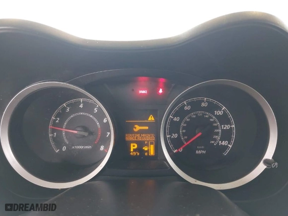 2014 Mitsubishi Lancer ES with VIN JA32U2FU8EU020112, listed as a IAAI auction lot 41990121 with 123,892 mi miles. Bid and sale history available at carsss.com. Image 7.